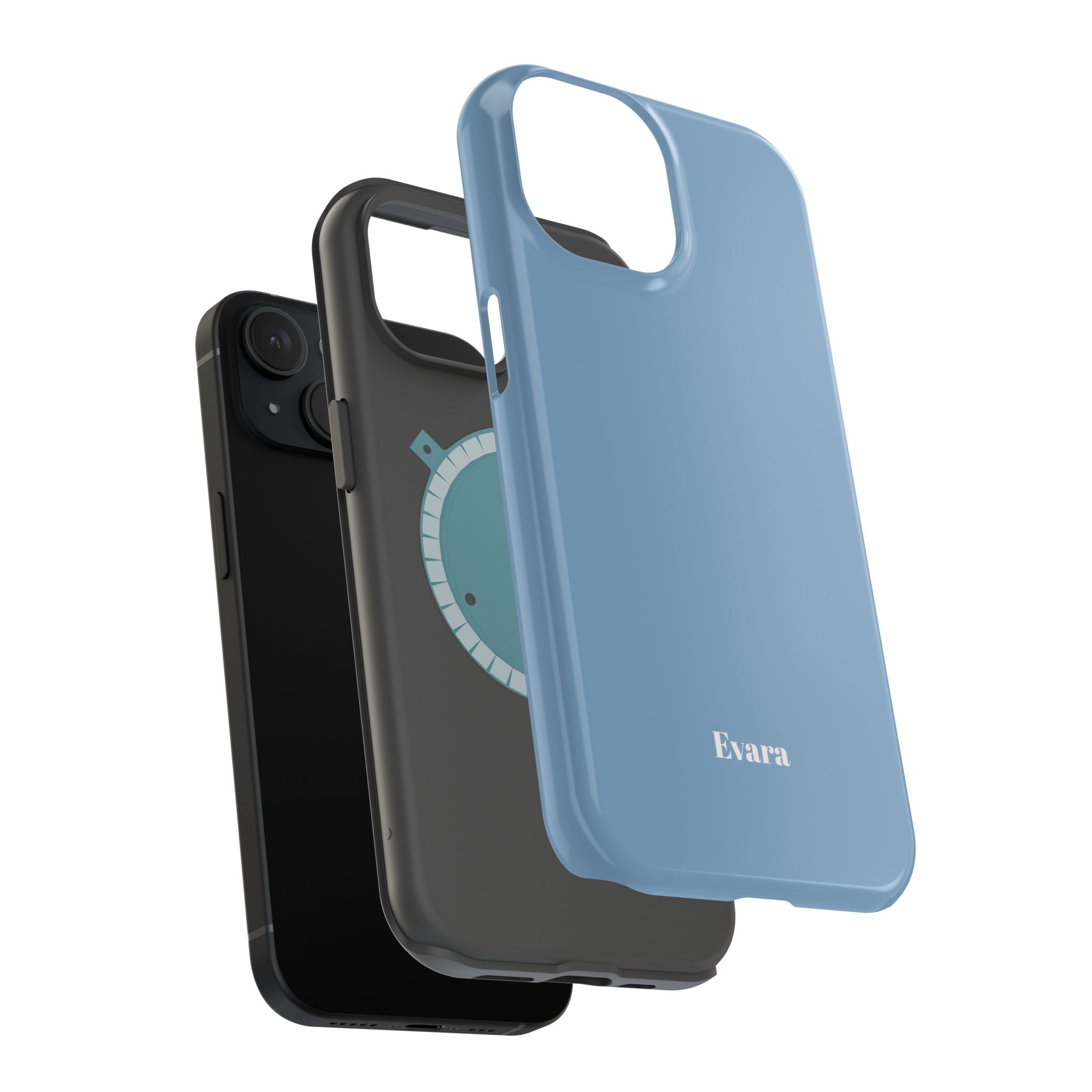 Blue Phone Case with Personalization- Magsafe