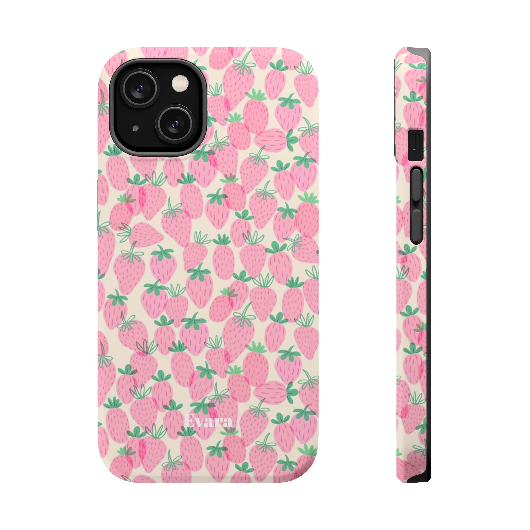 Pink Strawberry Phone Case- Magsafe