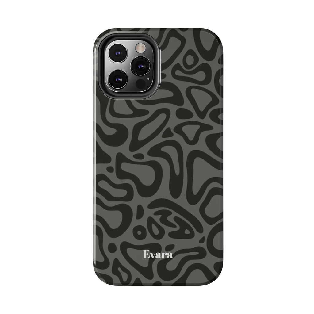 Wavy Grey Phone Case