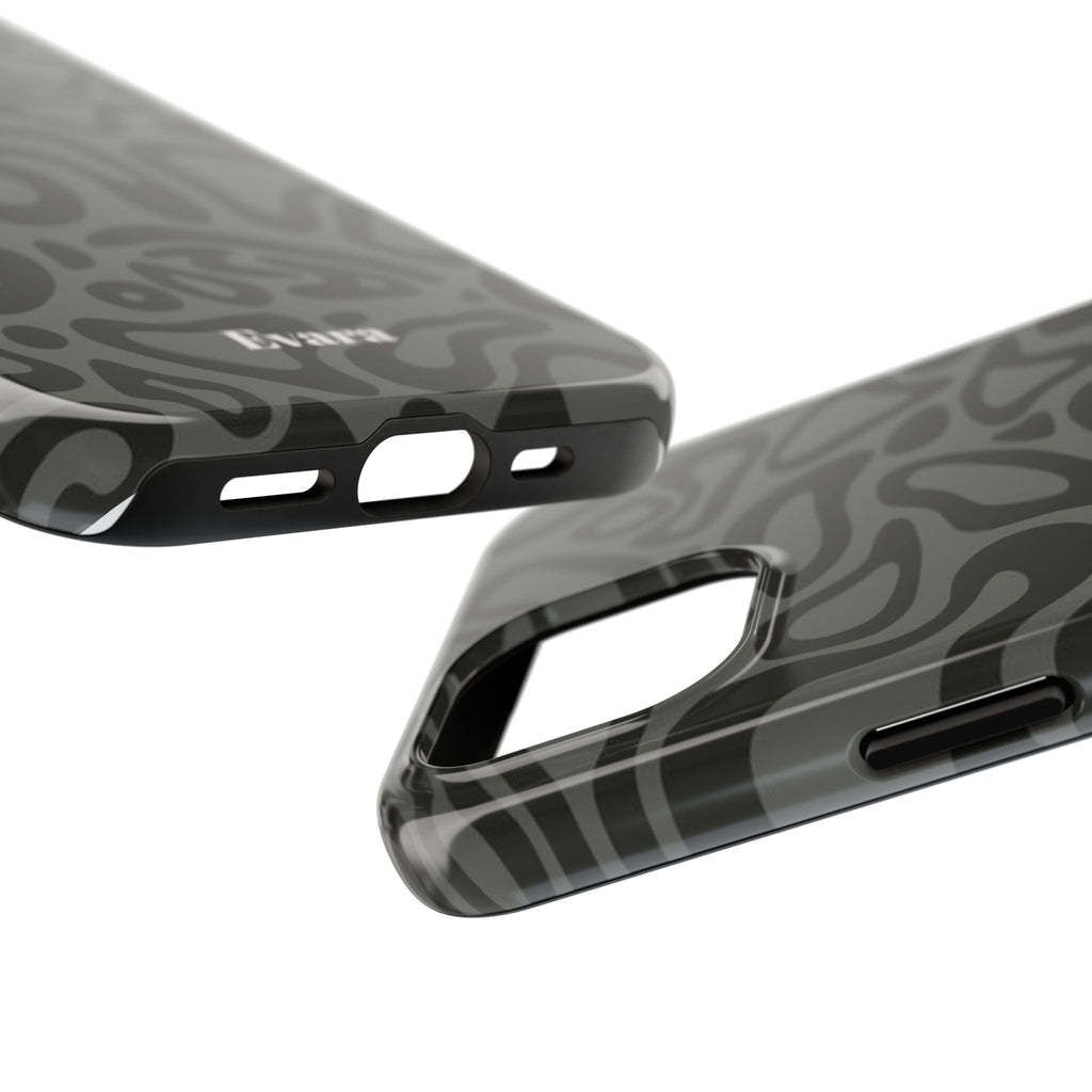 Wavy Grey Phone Case