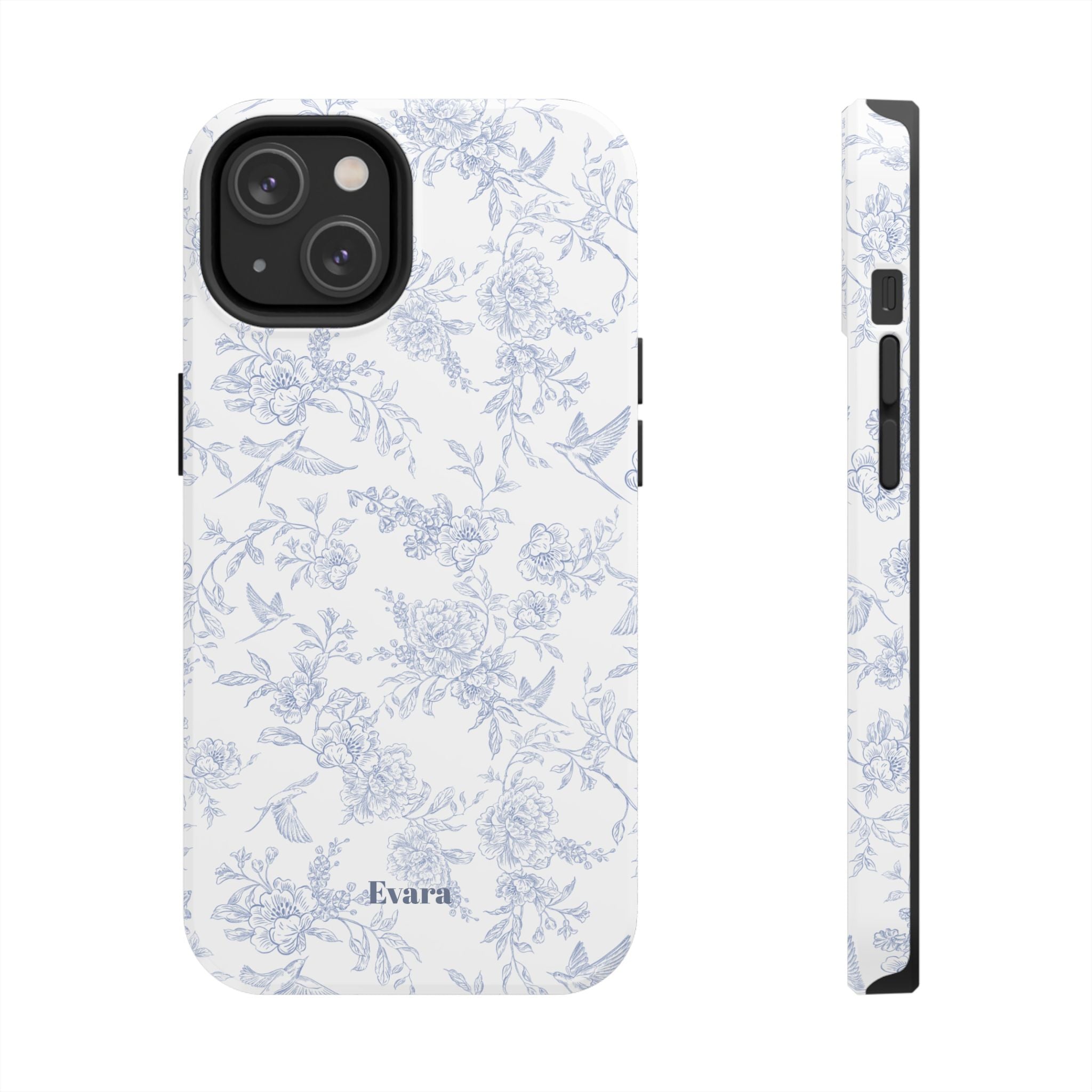 Delicate Blue Floral Phone Case