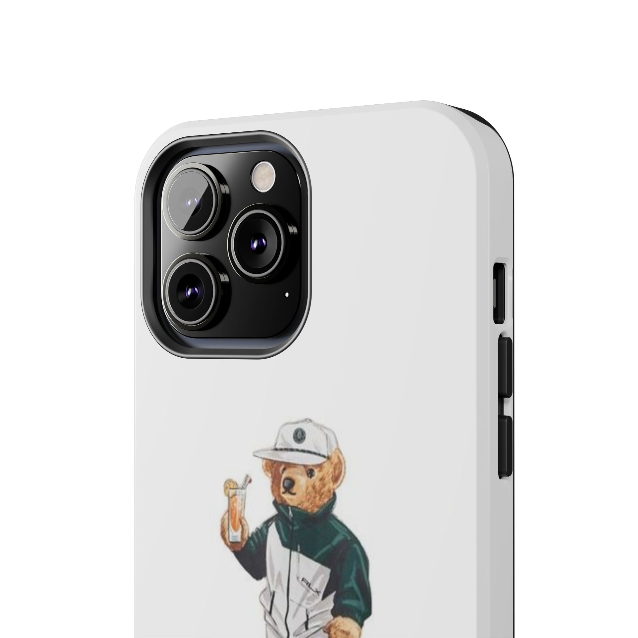Tough Phone Case — Personalized Golf Bear Design