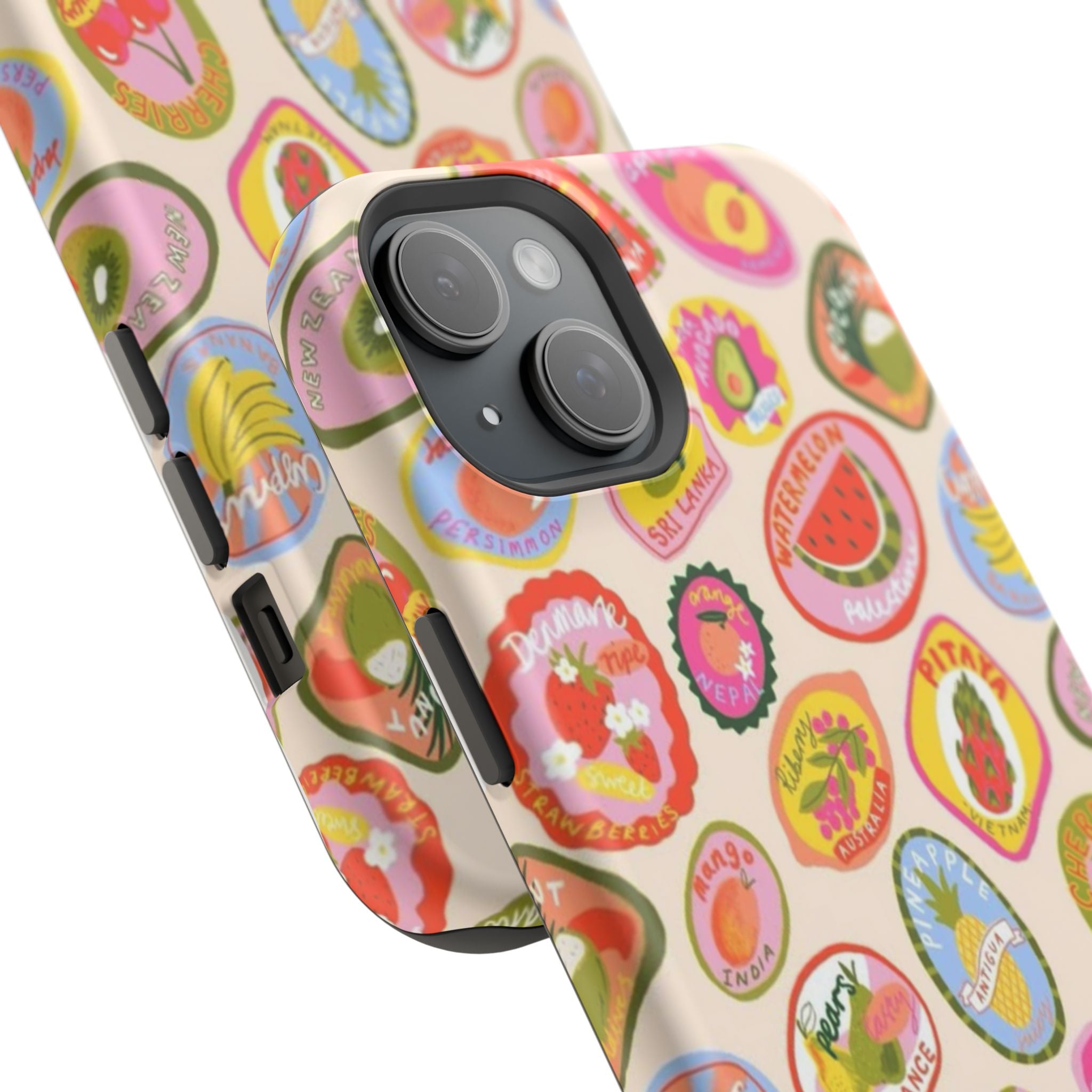 Fruit Sticker Phone Case- Magsafe
