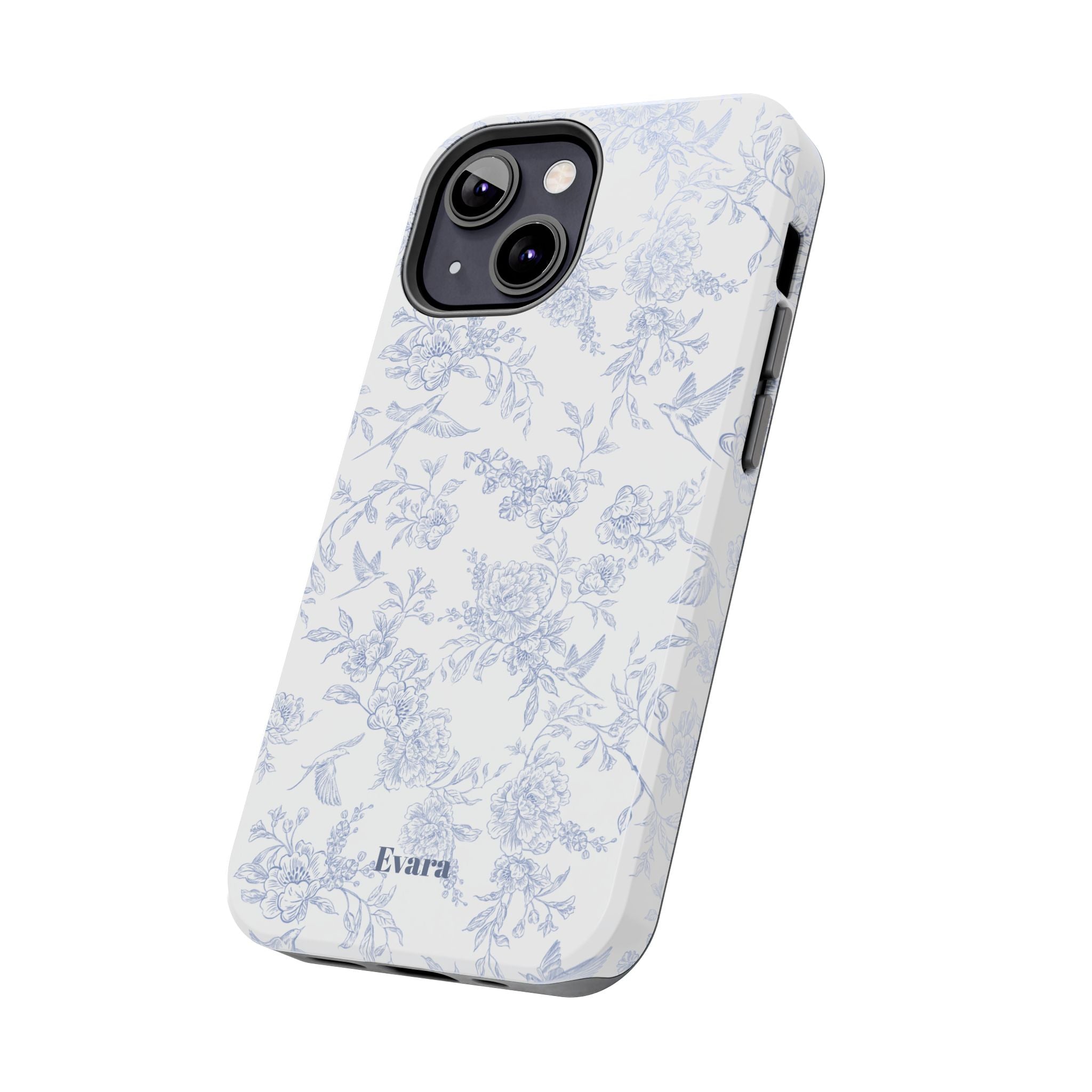 Delicate Blue Floral Phone Case