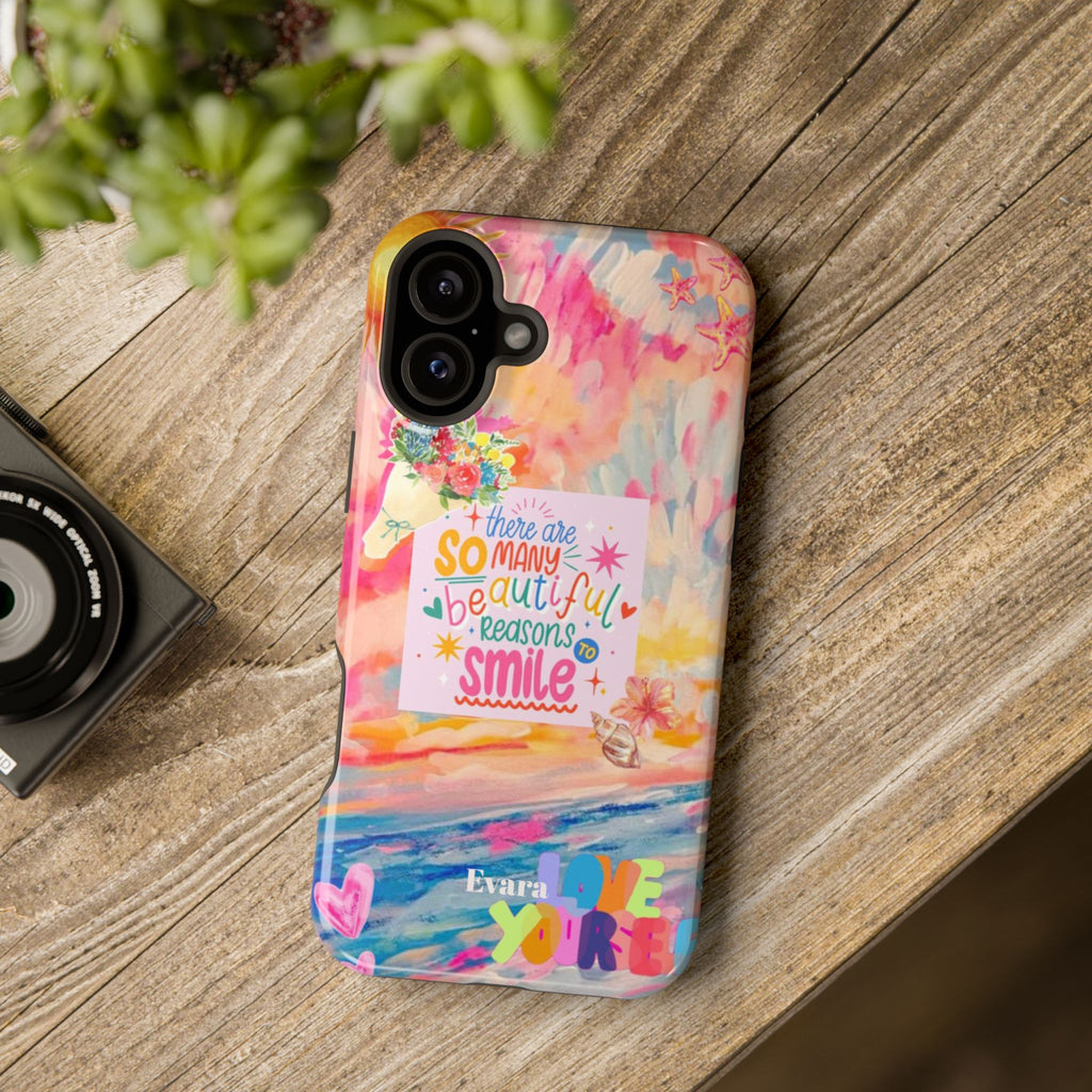 "So Many Beautiful Reasons to Smile" Phone Case- Magsafe