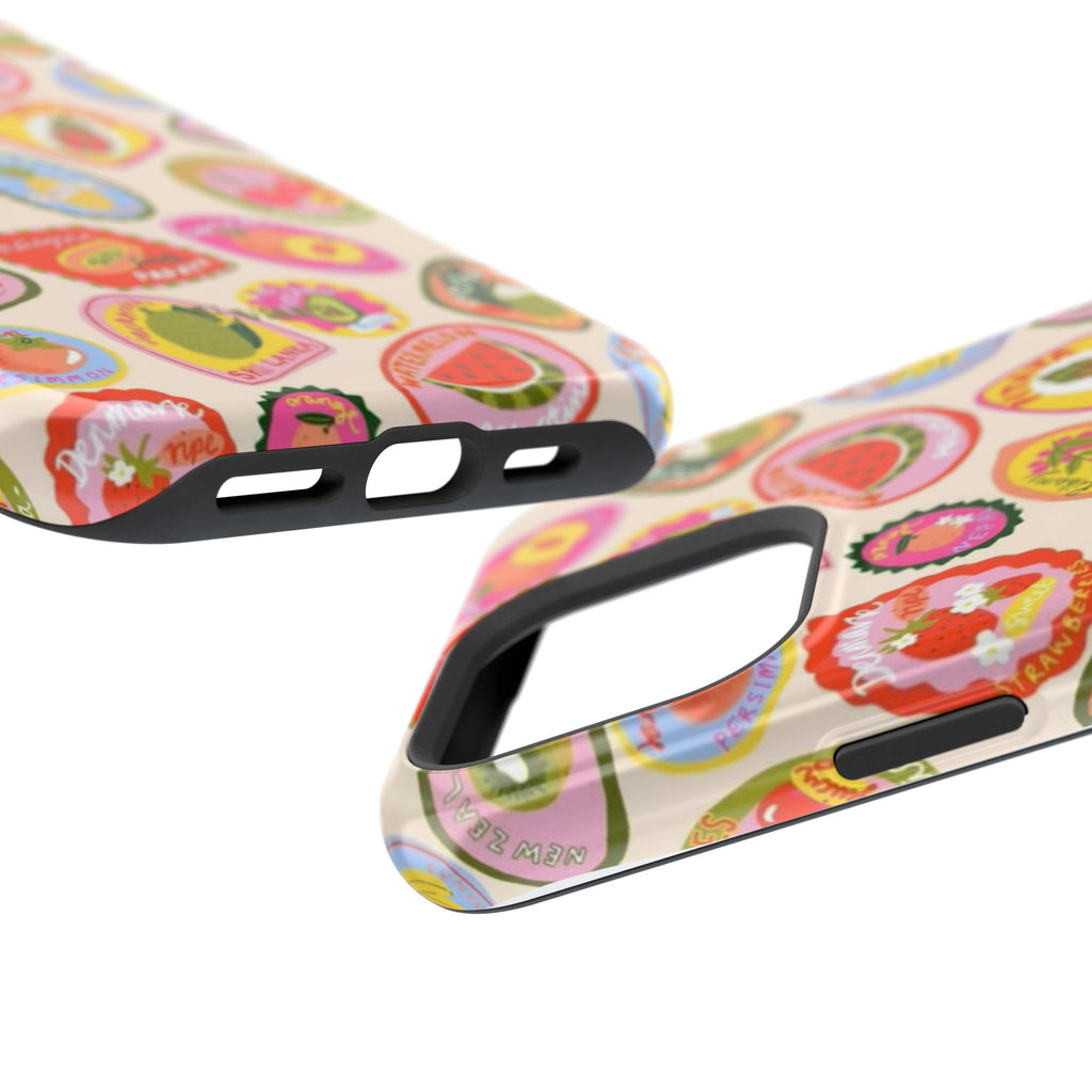 Fruit Sticker Phone Case- Magsafe