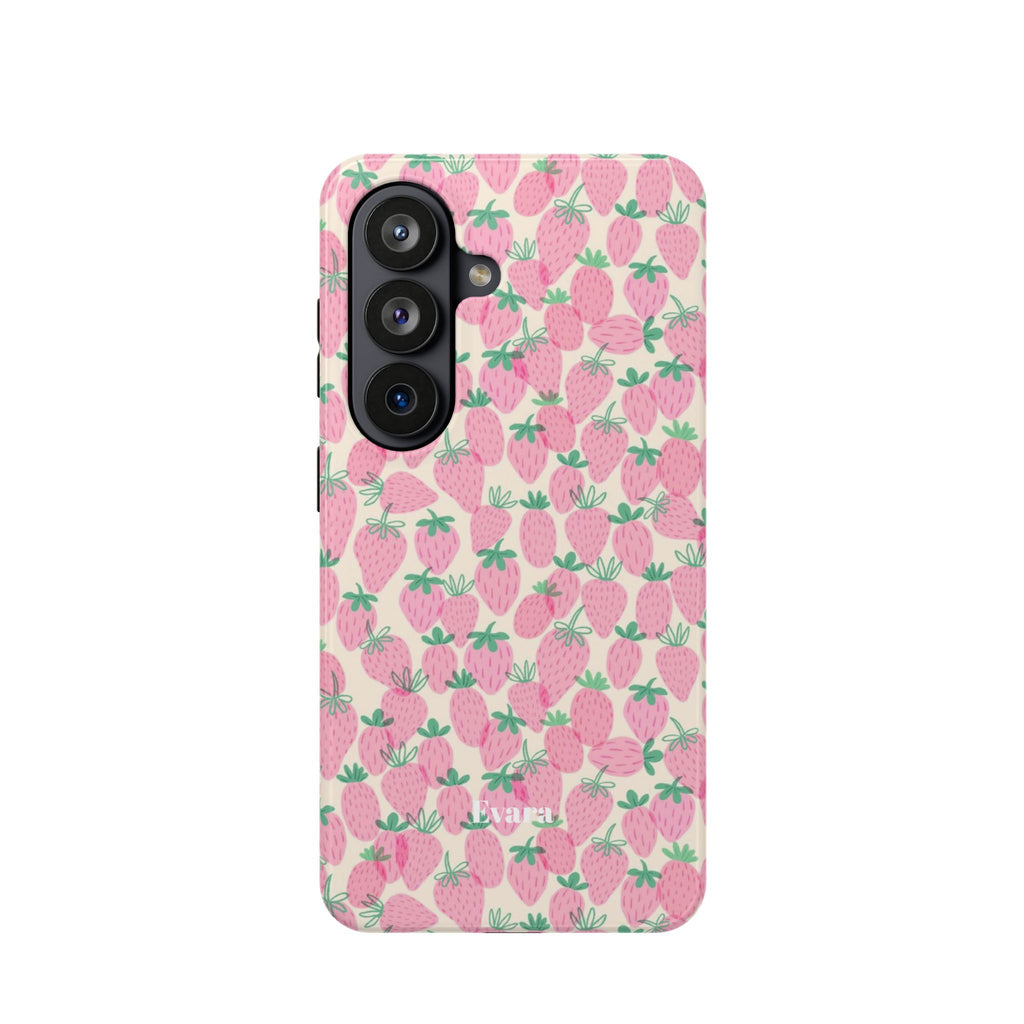 Pink Strawberry Phone Case- Magsafe