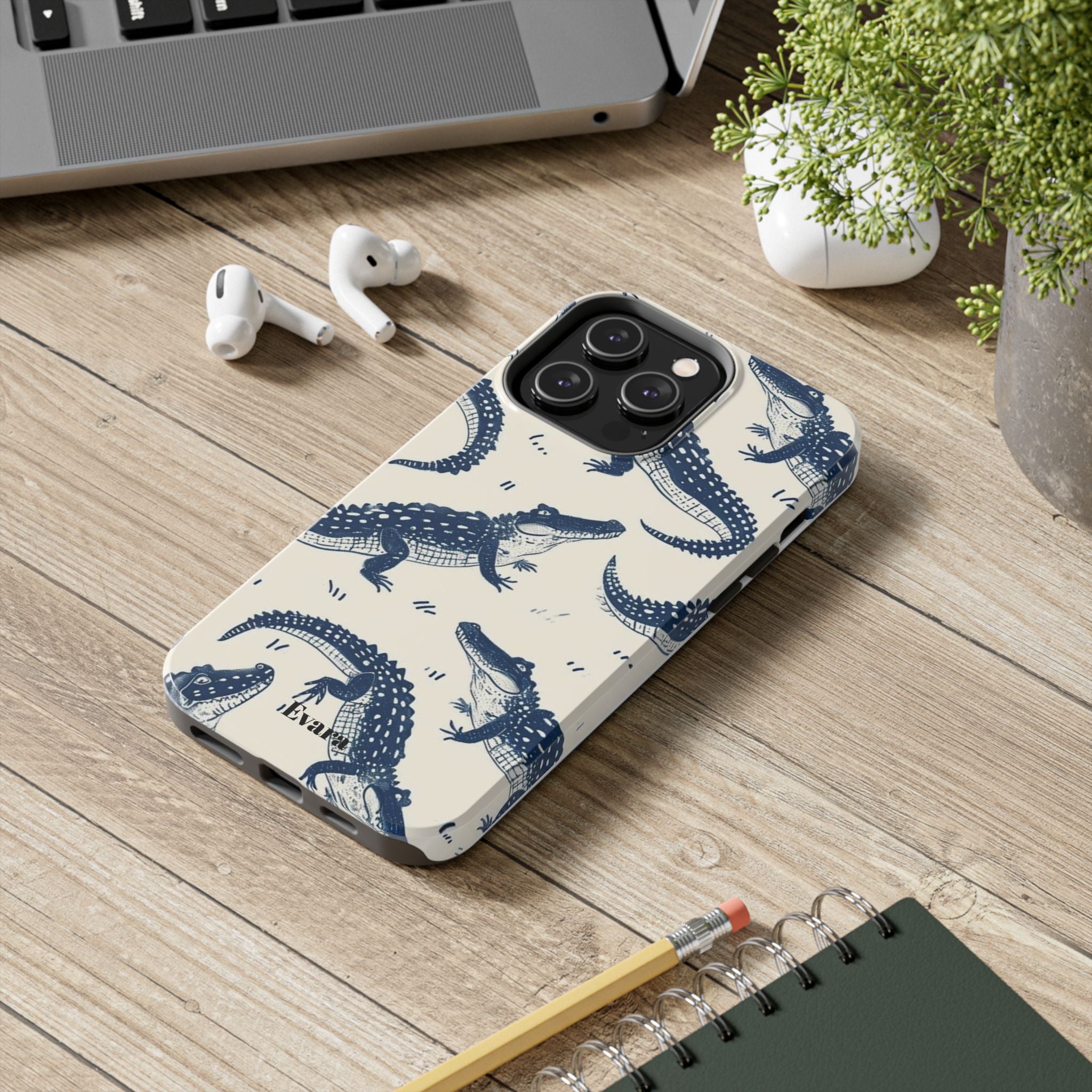 Alligator Print Phone Case