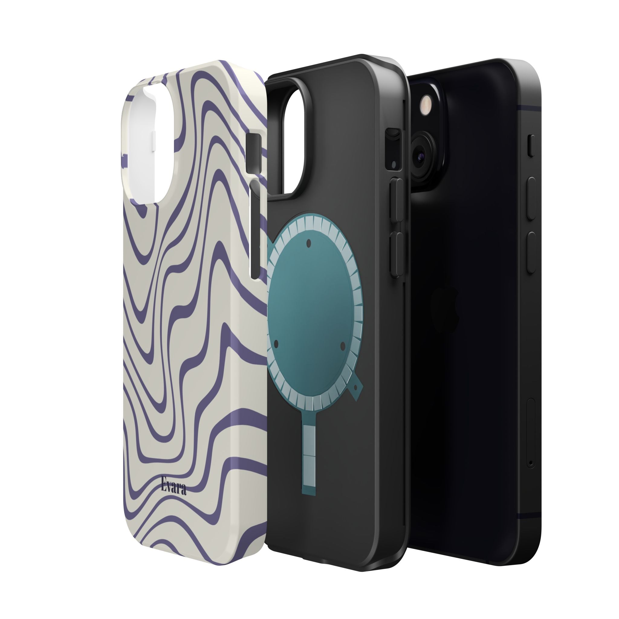 Abstract Wave Phone Case- Magsafe