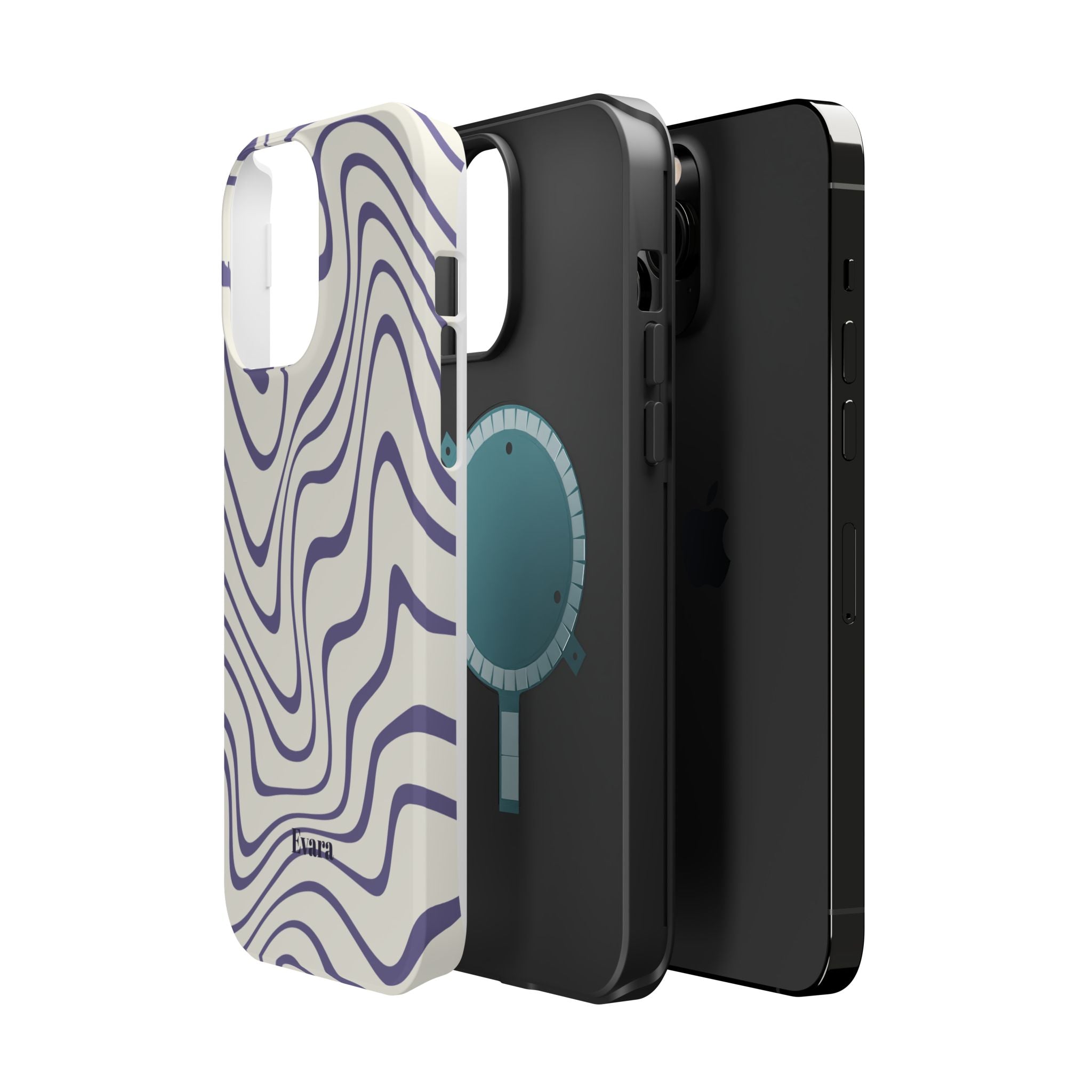 Abstract Wave Phone Case- Magsafe