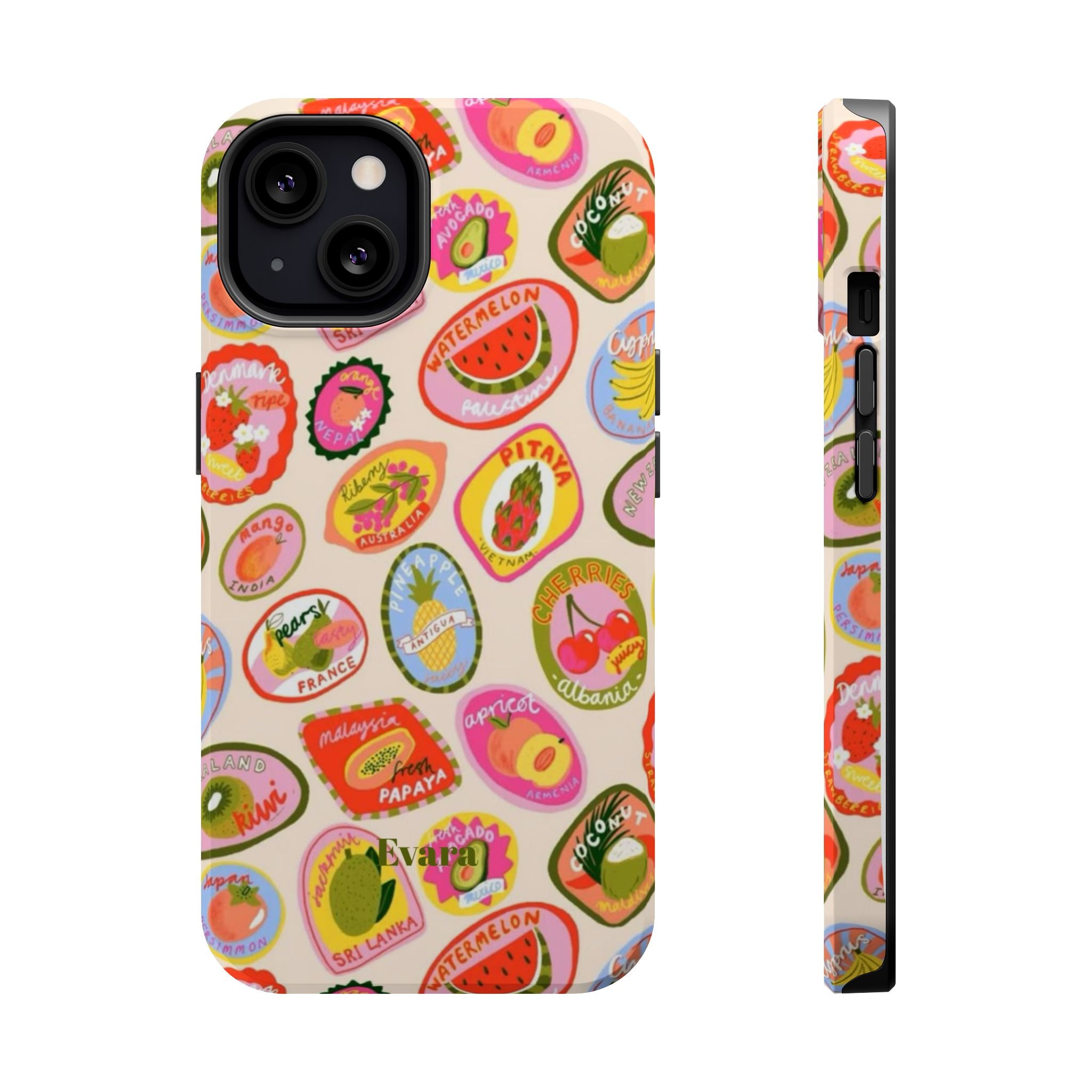 Fruit Sticker Phone Case- Magsafe