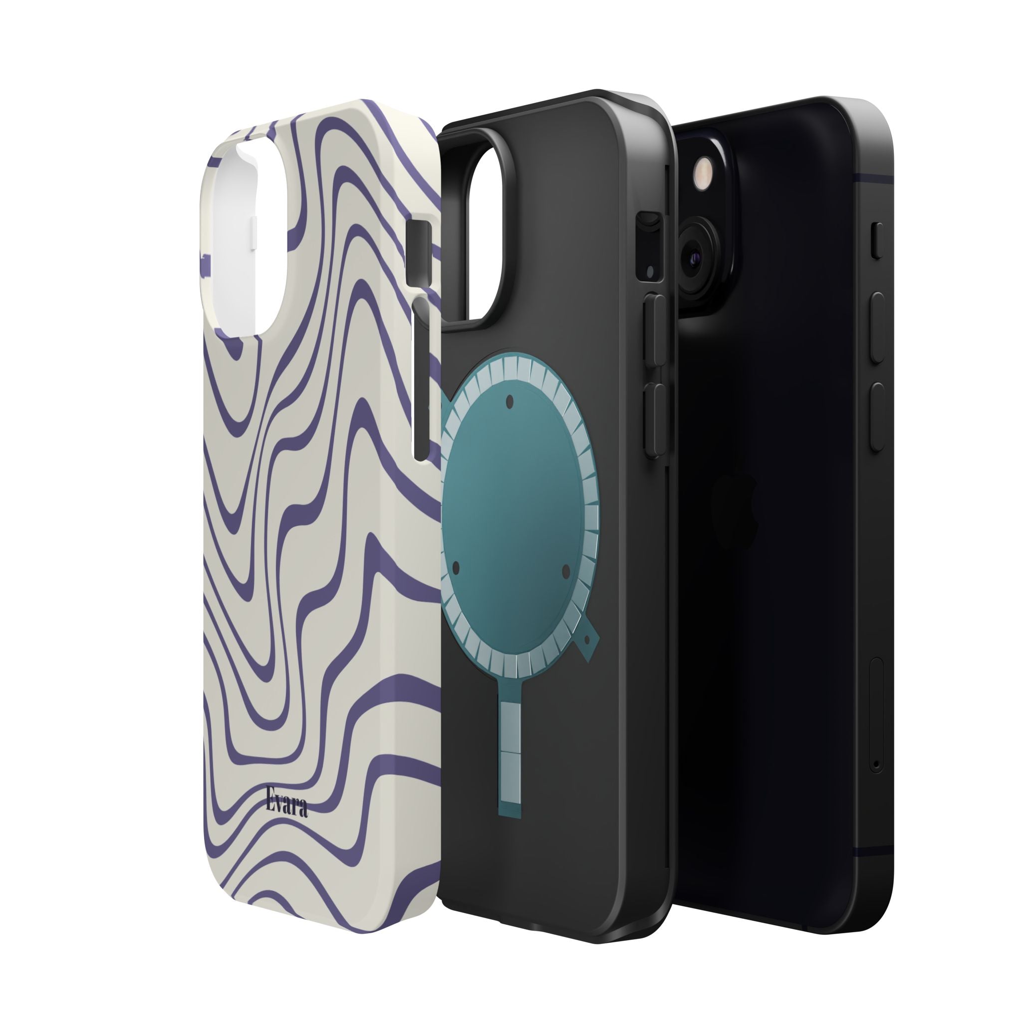 Abstract Wave Phone Case- Magsafe
