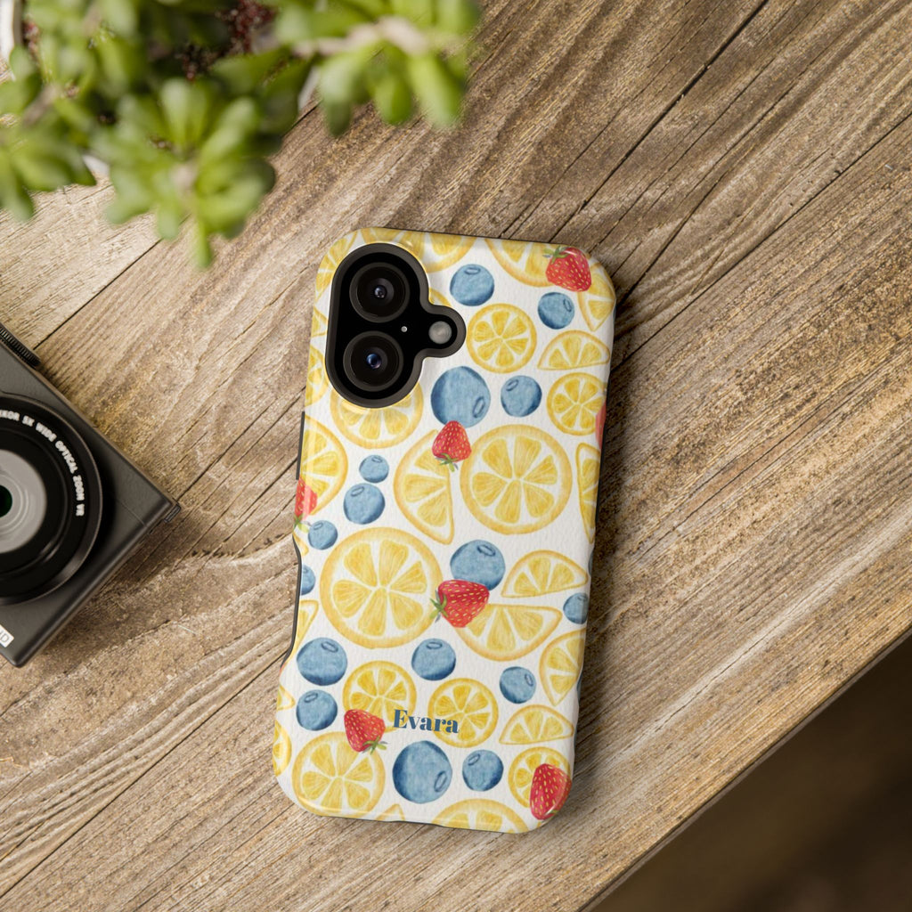 Lemon Berry Magnetic Impact Phone Case