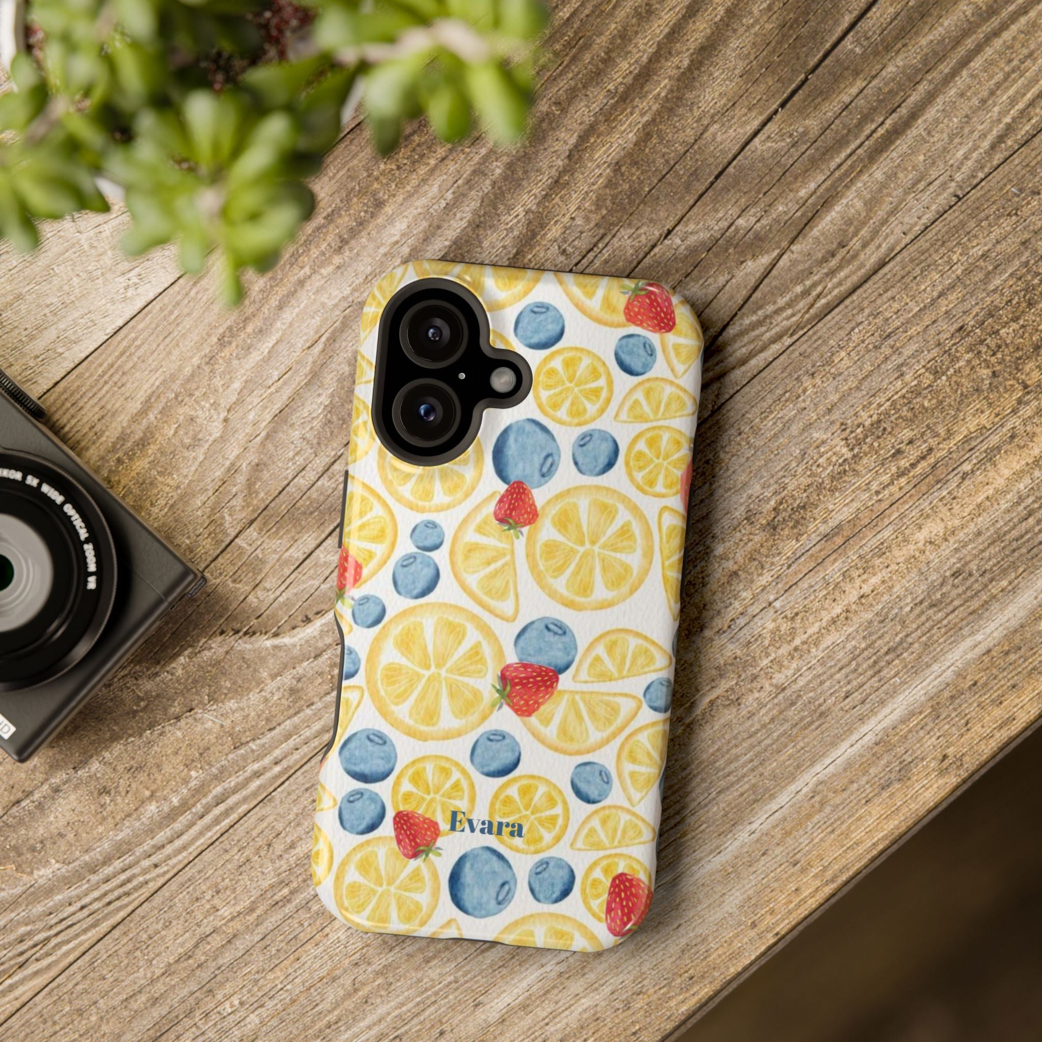 Lemon Berry Magnetic Impact Phone Case