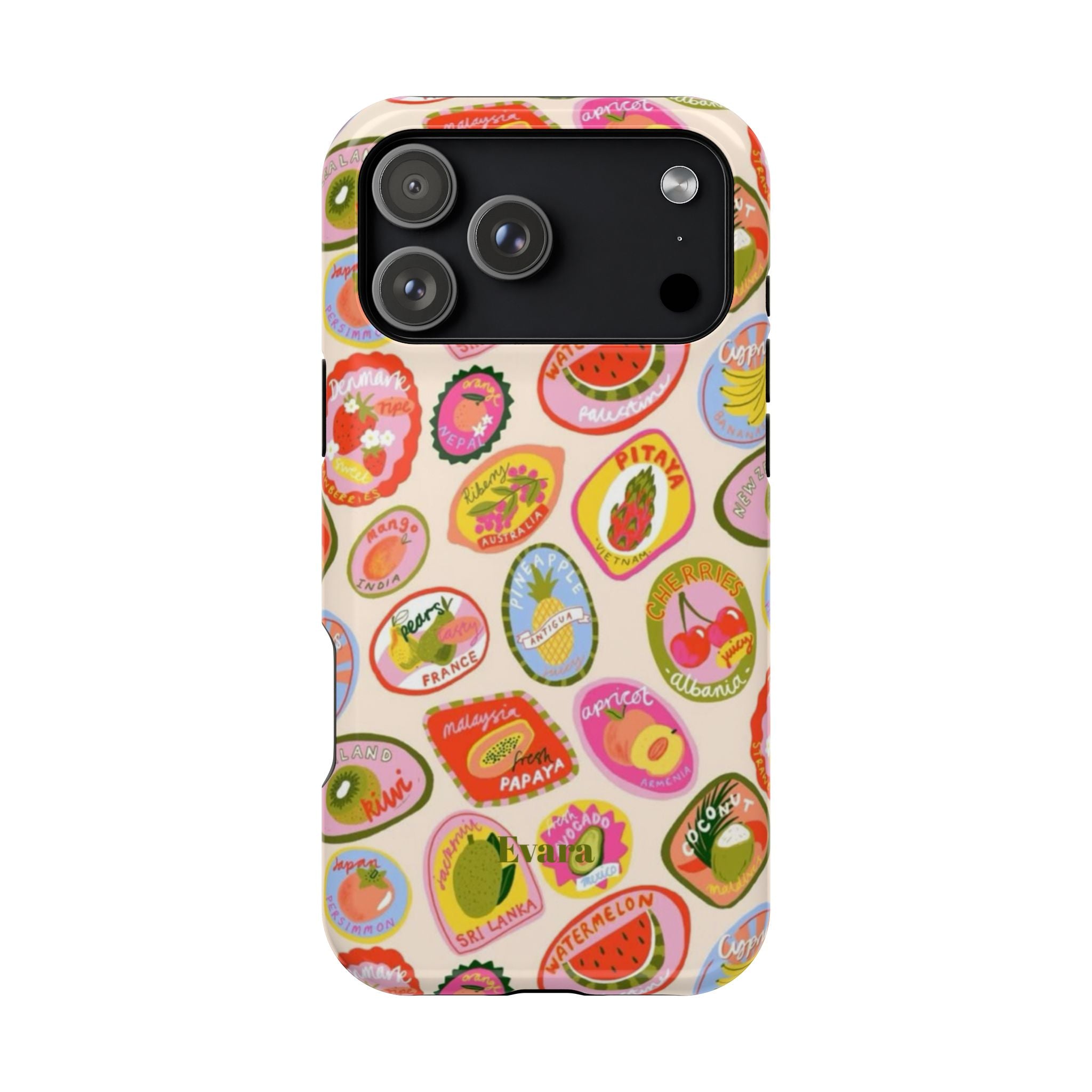 Fruit Sticker Phone Case- Magsafe