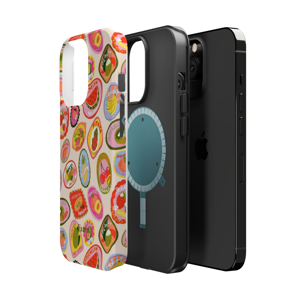 Fruit Sticker Phone Case- Magsafe