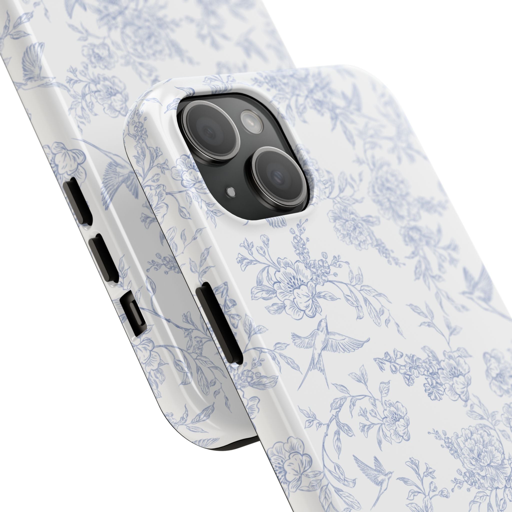 Delicate Blue Floral Phone Case