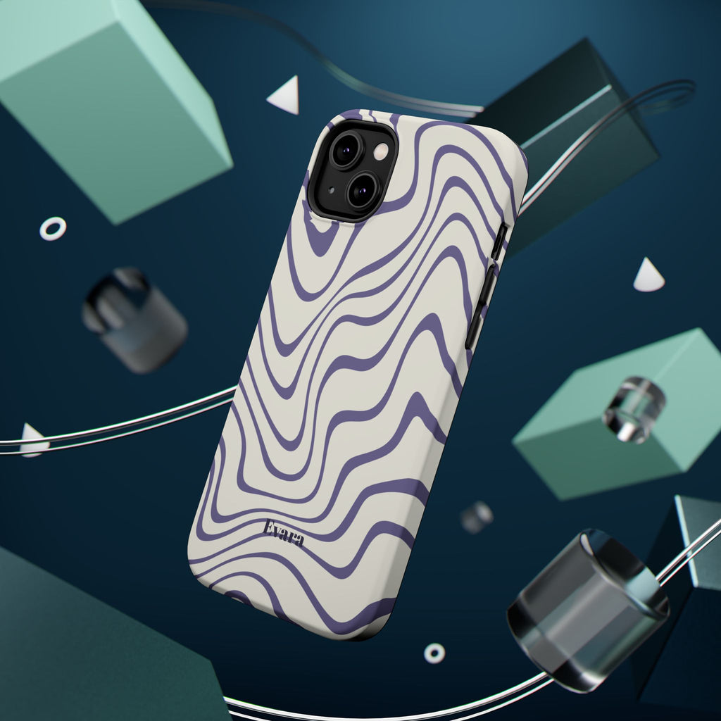Abstract Wave Phone Case- Magsafe