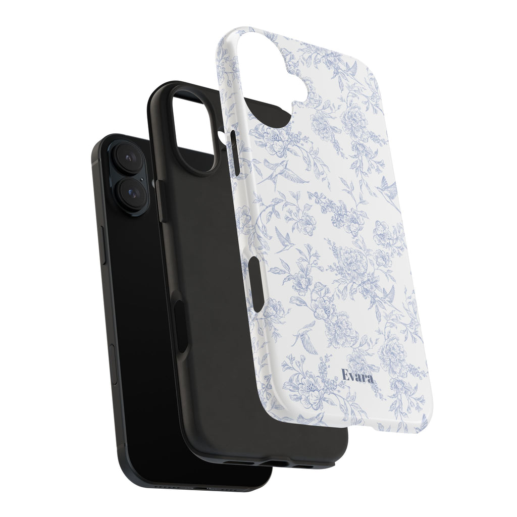 Delicate Blue Floral Phone Case