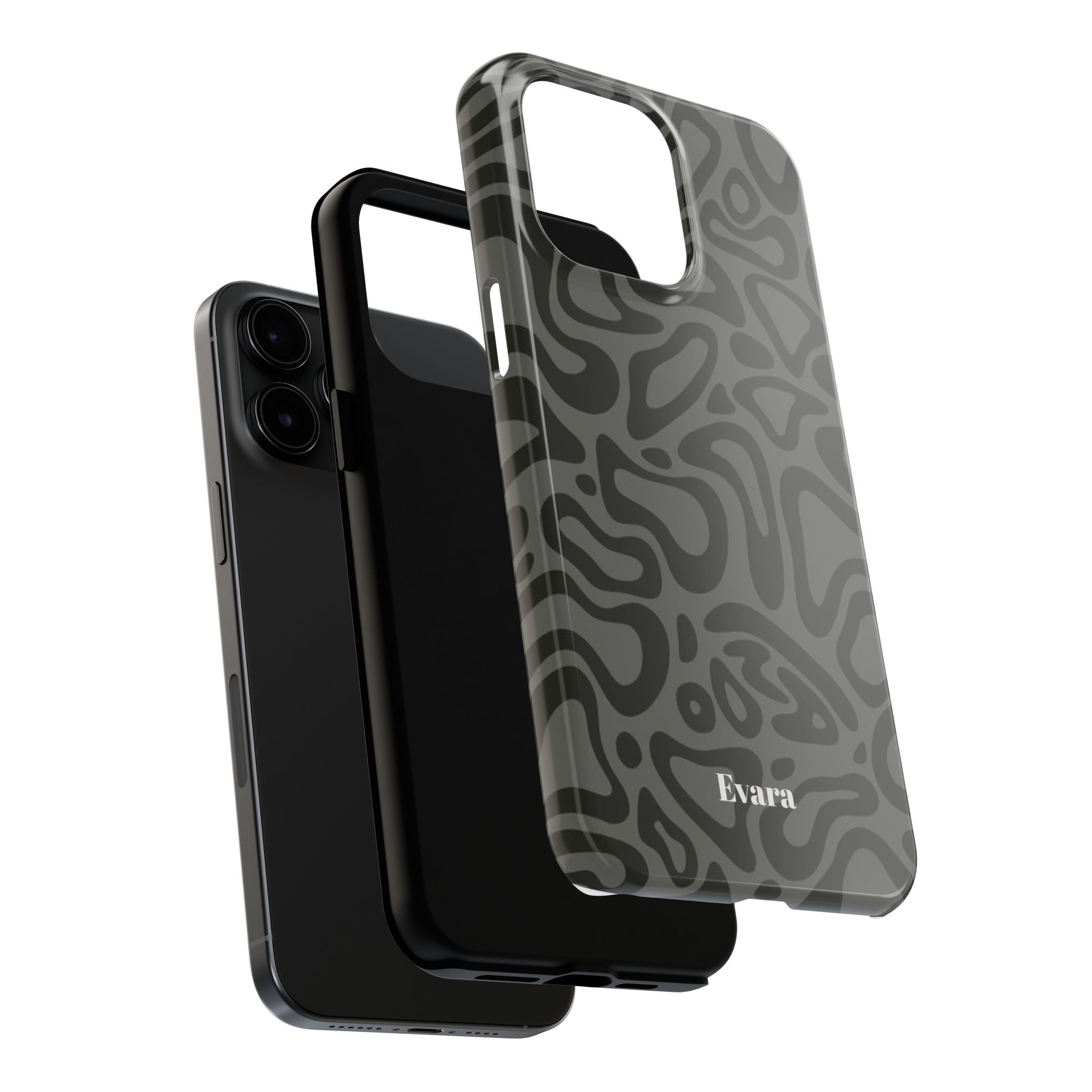 Wavy Grey Phone Case