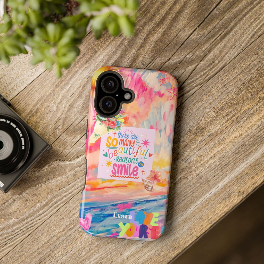 "So Many Beautiful Reasons to Smile" Phone Case- Magsafe