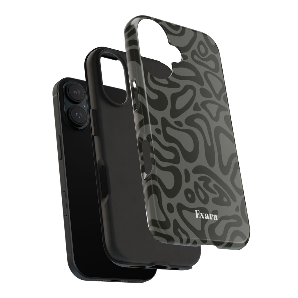 Wavy Grey Phone Case