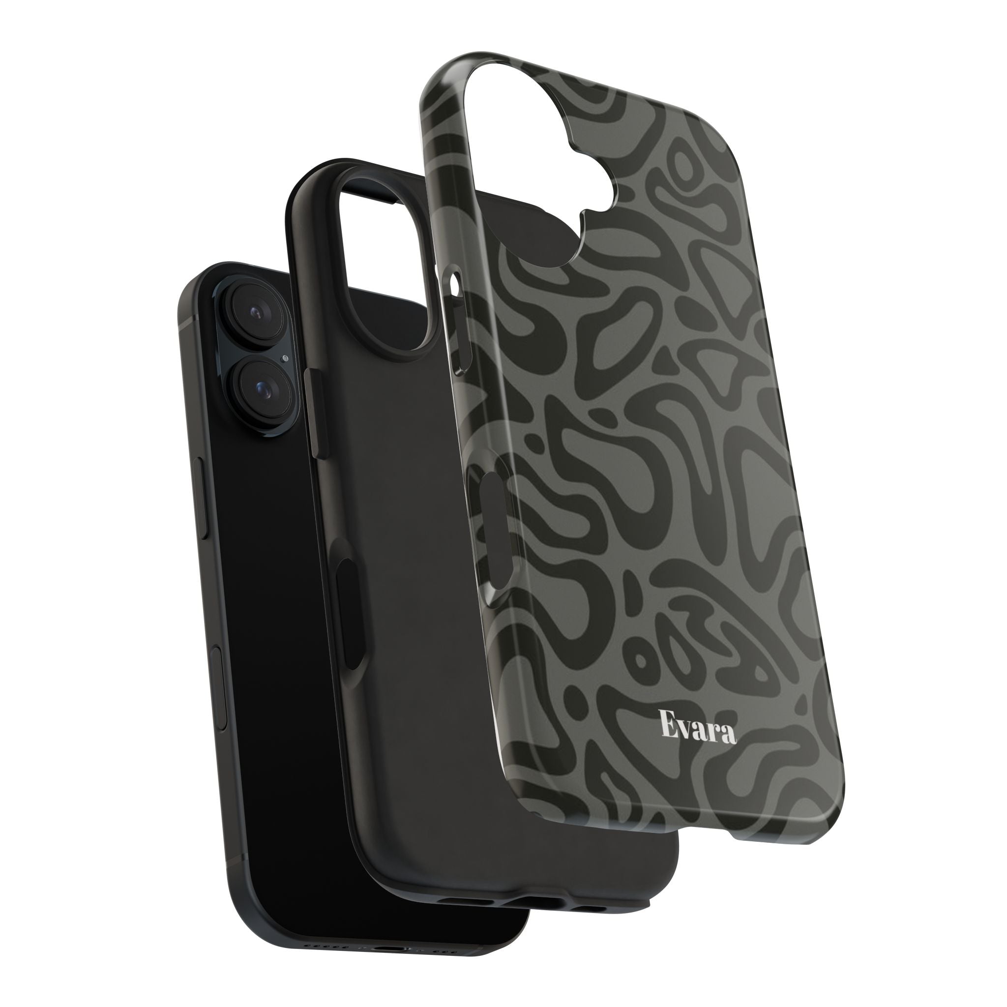 Wavy Grey Phone Case
