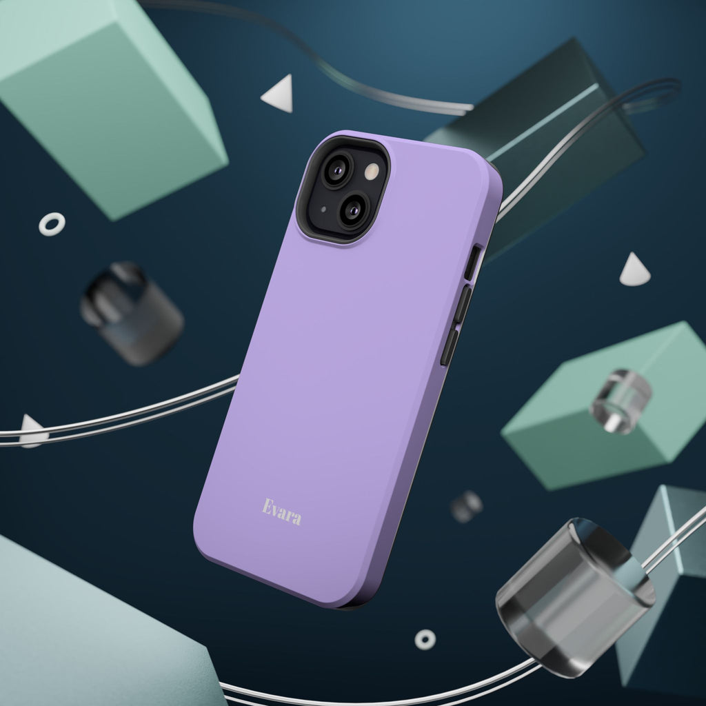 Purple Phone Case with Personalization- Magsafe