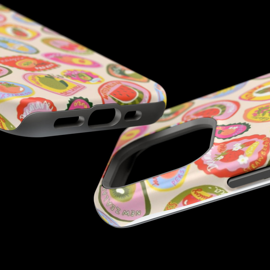 Fruit Sticker Phone Case- Magsafe