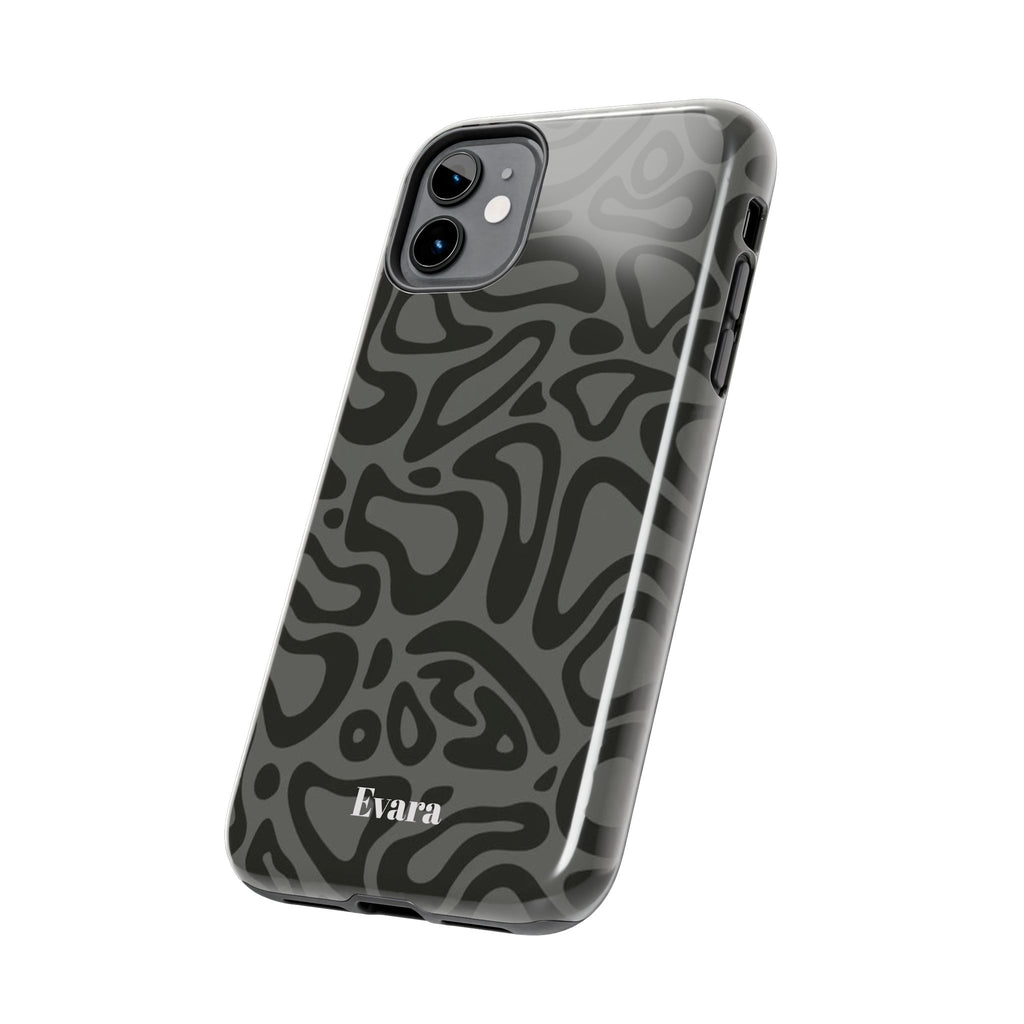 Wavy Grey Phone Case