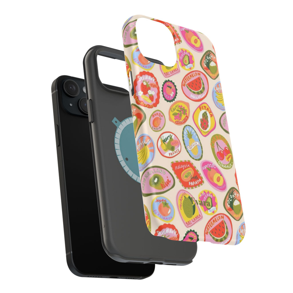 Fruit Sticker Phone Case- Magsafe