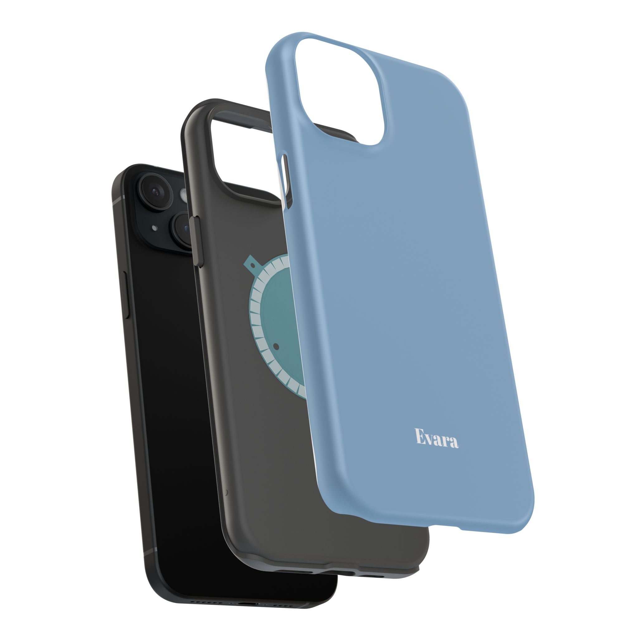 Blue Phone Case with Personalization- Magsafe