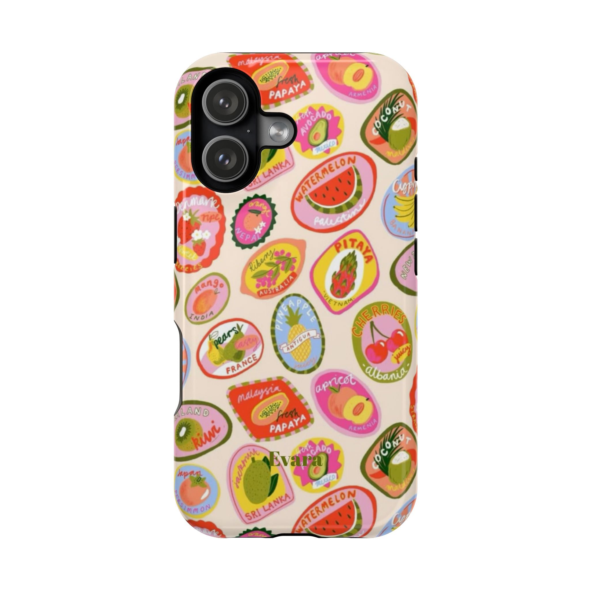Fruit Sticker Phone Case- Magsafe