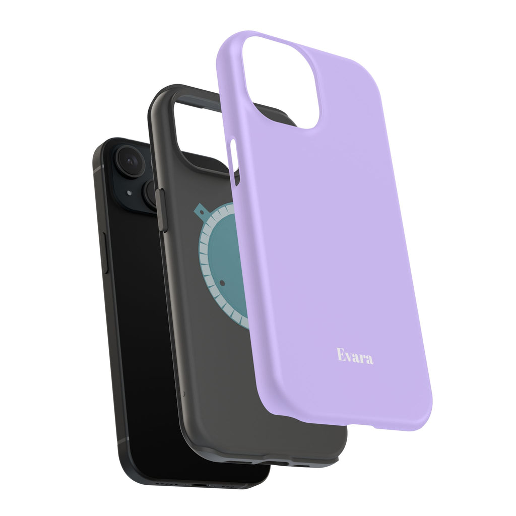Purple Phone Case with Personalization- Magsafe