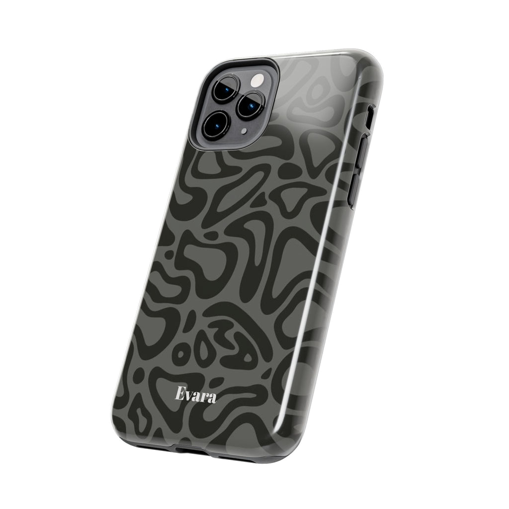 Wavy Grey Phone Case