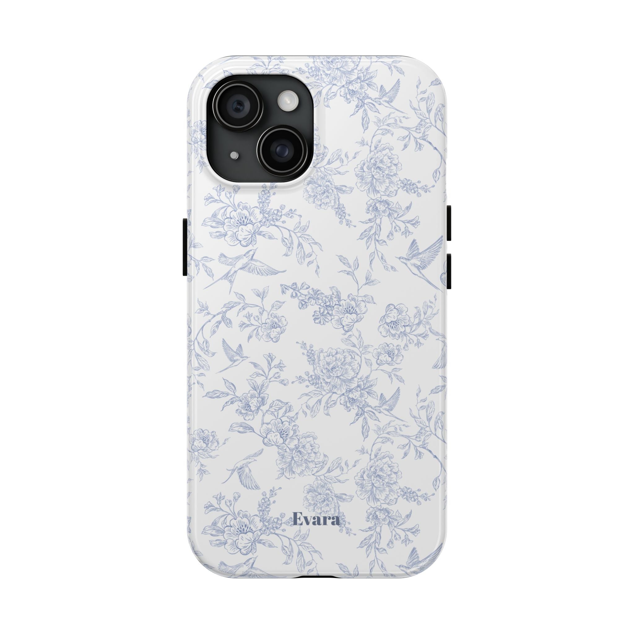 Delicate Blue Floral Phone Case