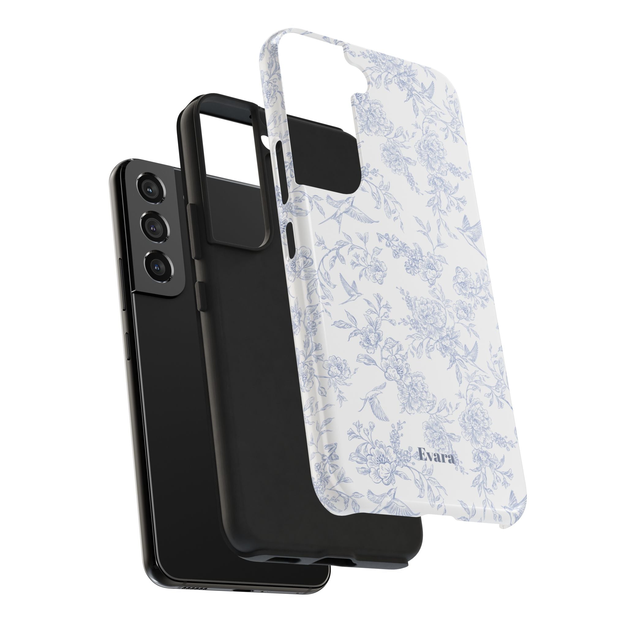 Delicate Blue Floral Phone Case