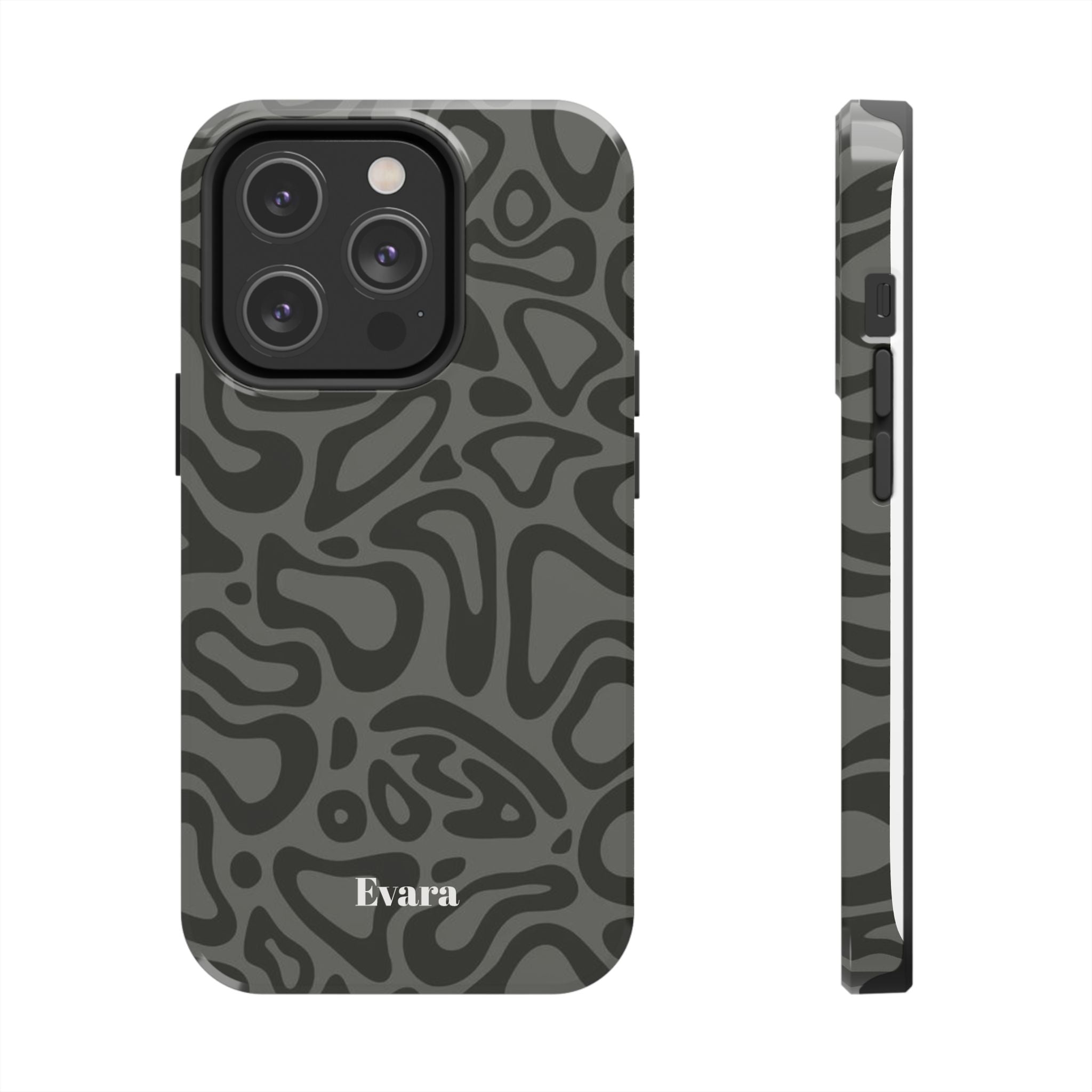 Wavy Grey Phone Case