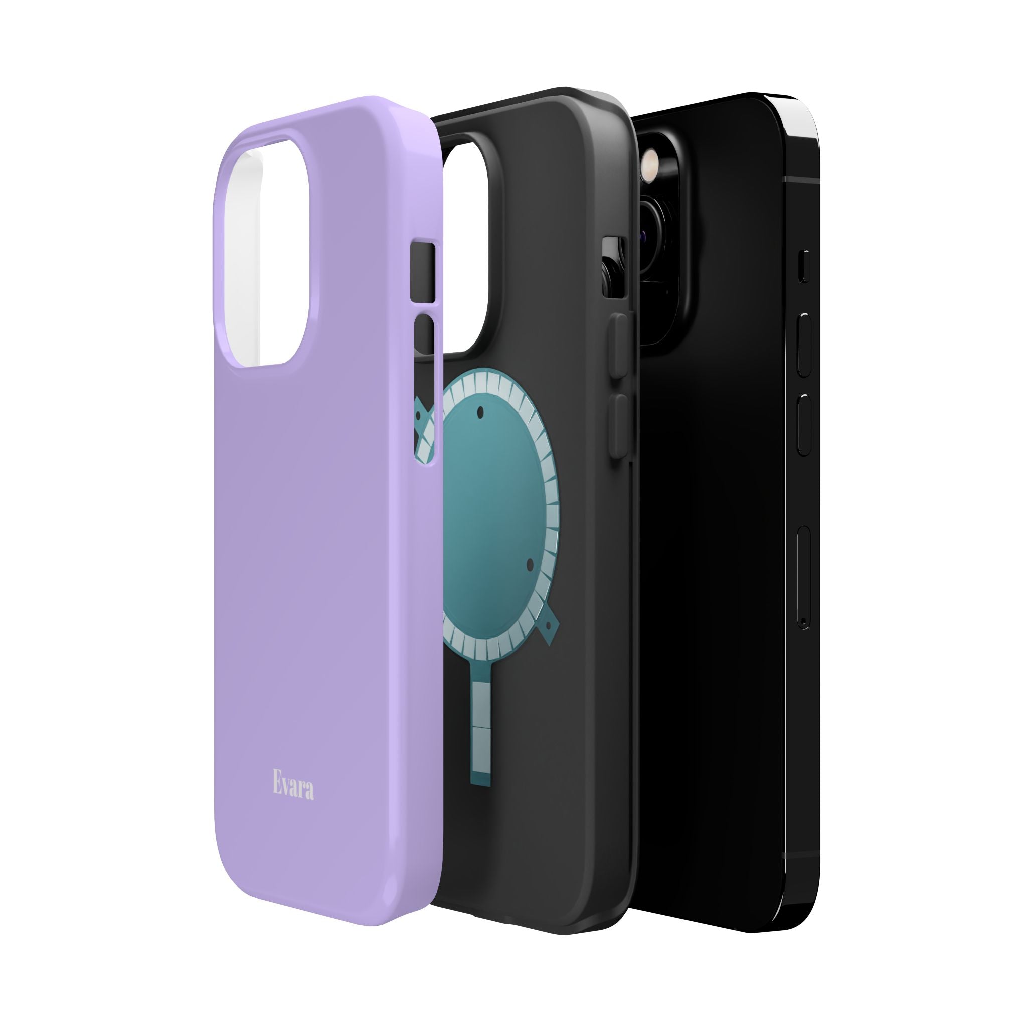 Purple Phone Case with Personalization- Magsafe