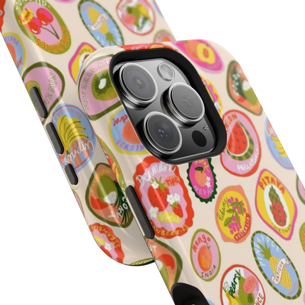 Fruit Sticker Phone Case- Magsafe