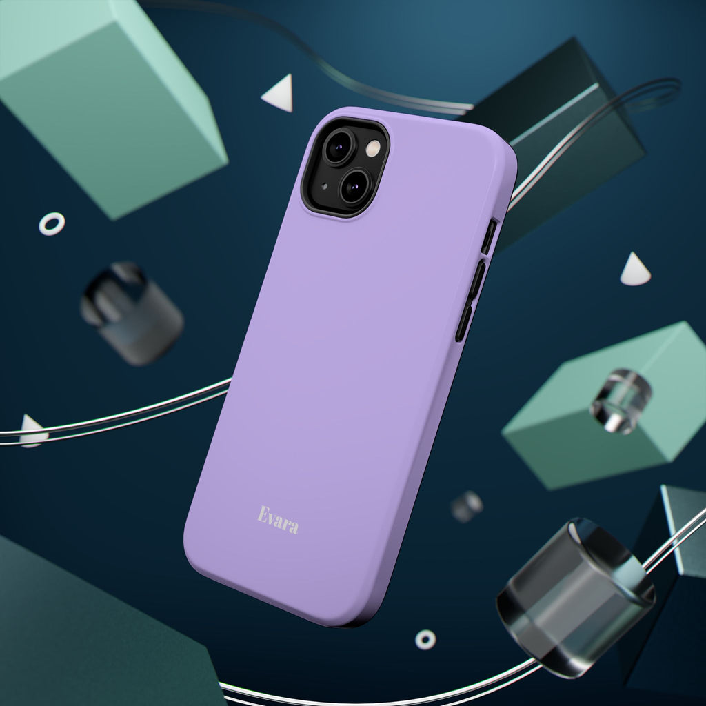 Purple Phone Case with Personalization- Magsafe