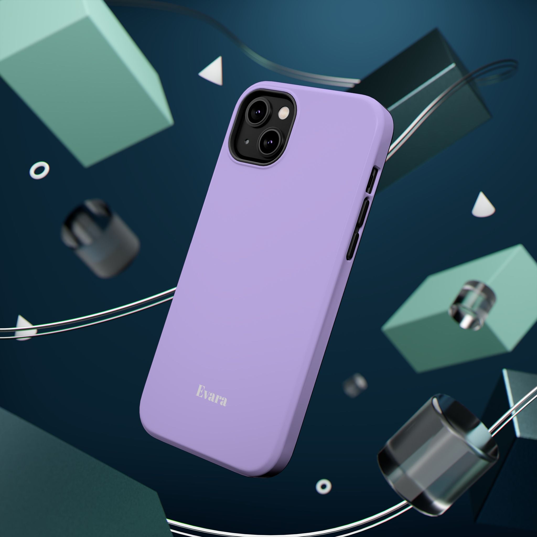 Purple Phone Case with Personalization- Magsafe