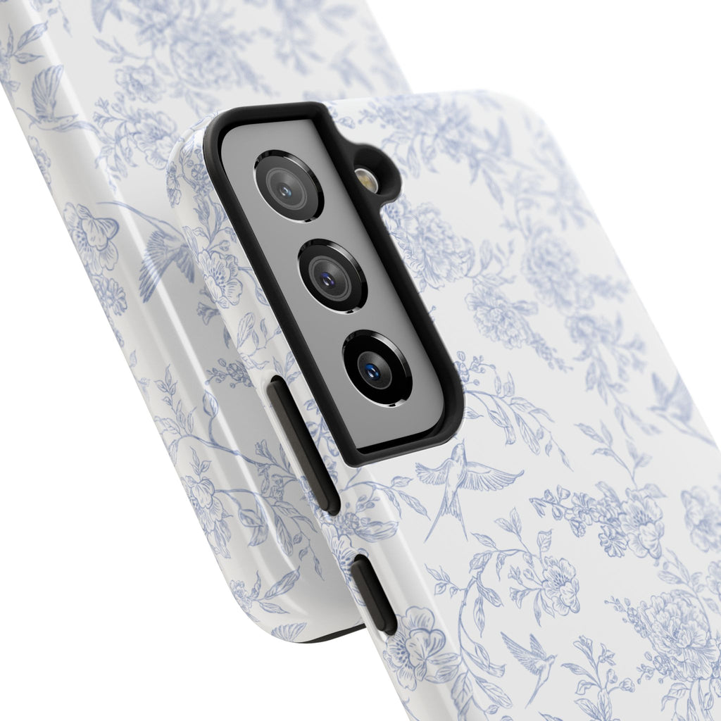 Delicate Blue Floral Phone Case