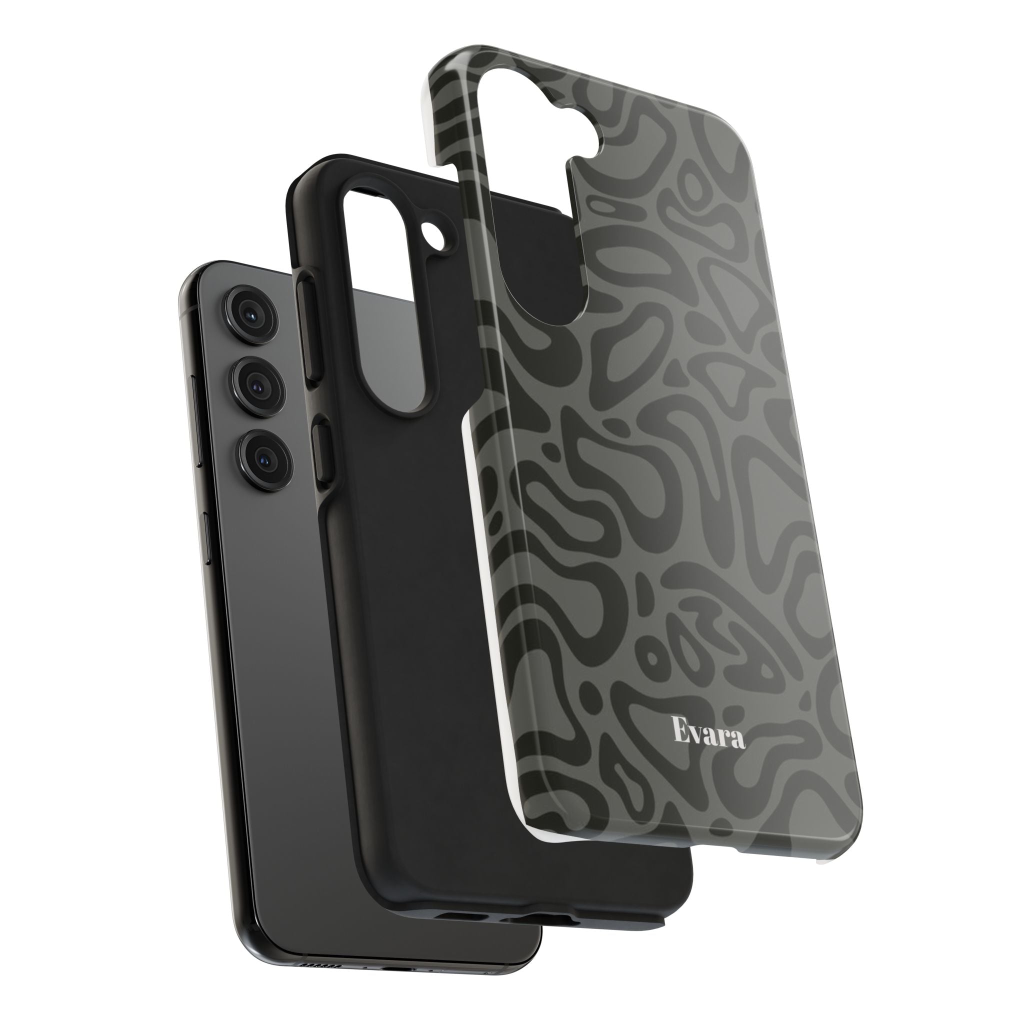 Wavy Grey Phone Case