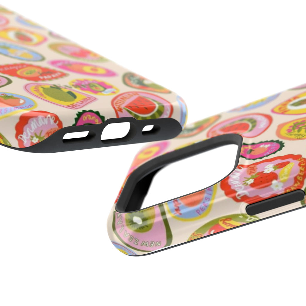 Fruit Sticker Phone Case- Magsafe