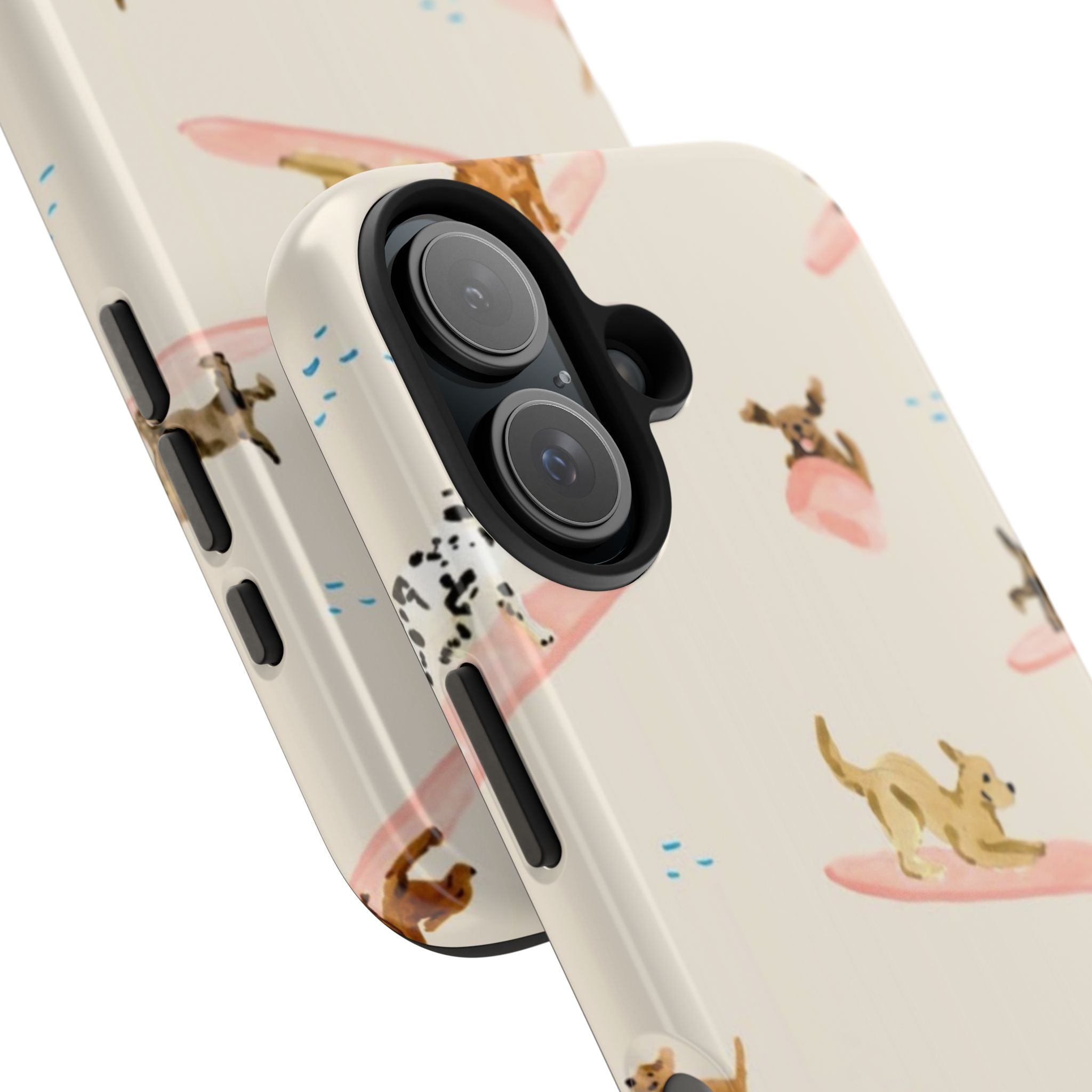 Surfing Dachshund's Phone case