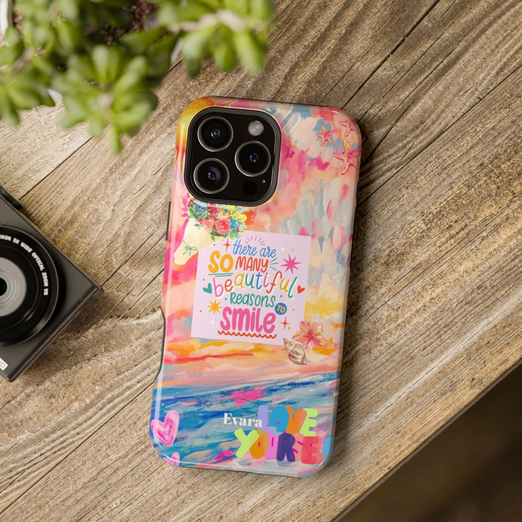"So Many Beautiful Reasons to Smile" Phone Case- Magsafe