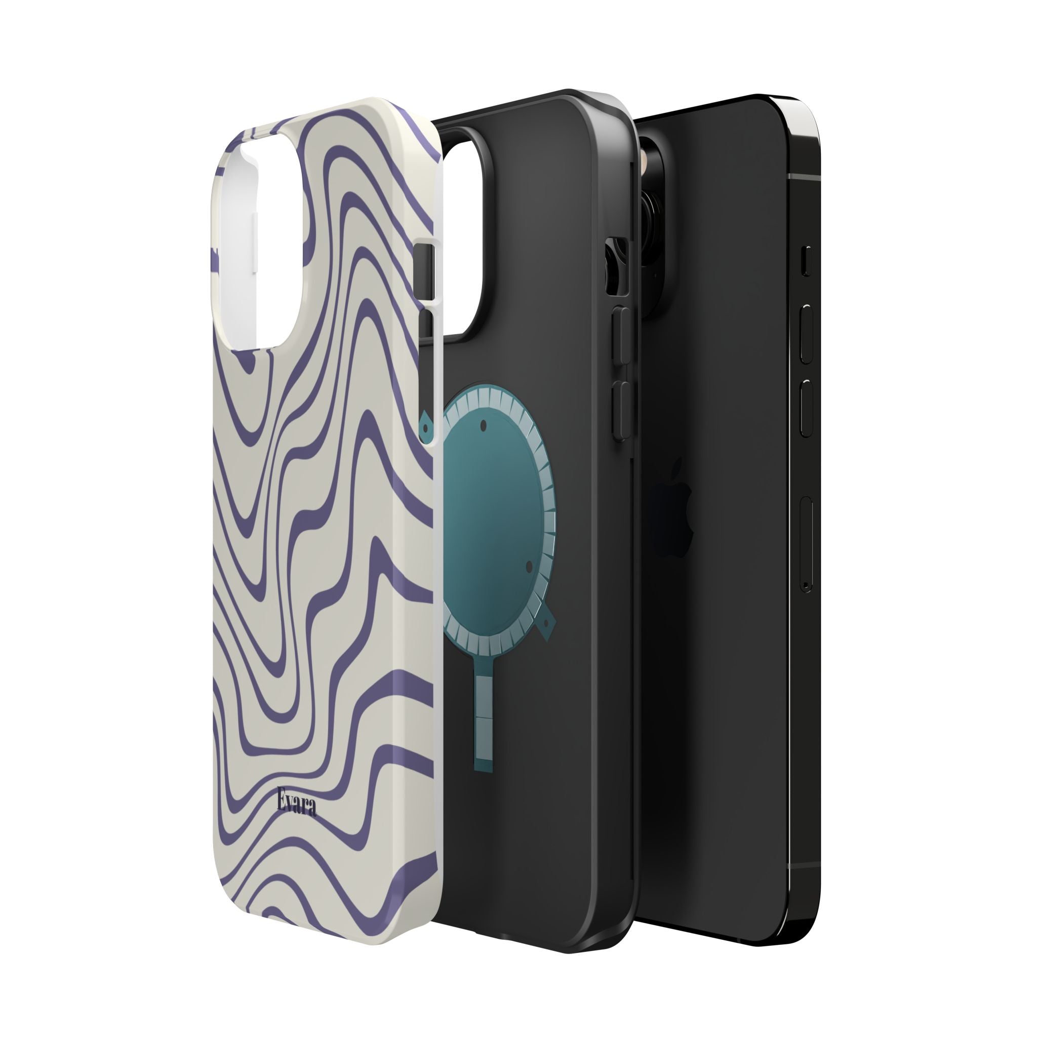 Abstract Wave Phone Case- Magsafe