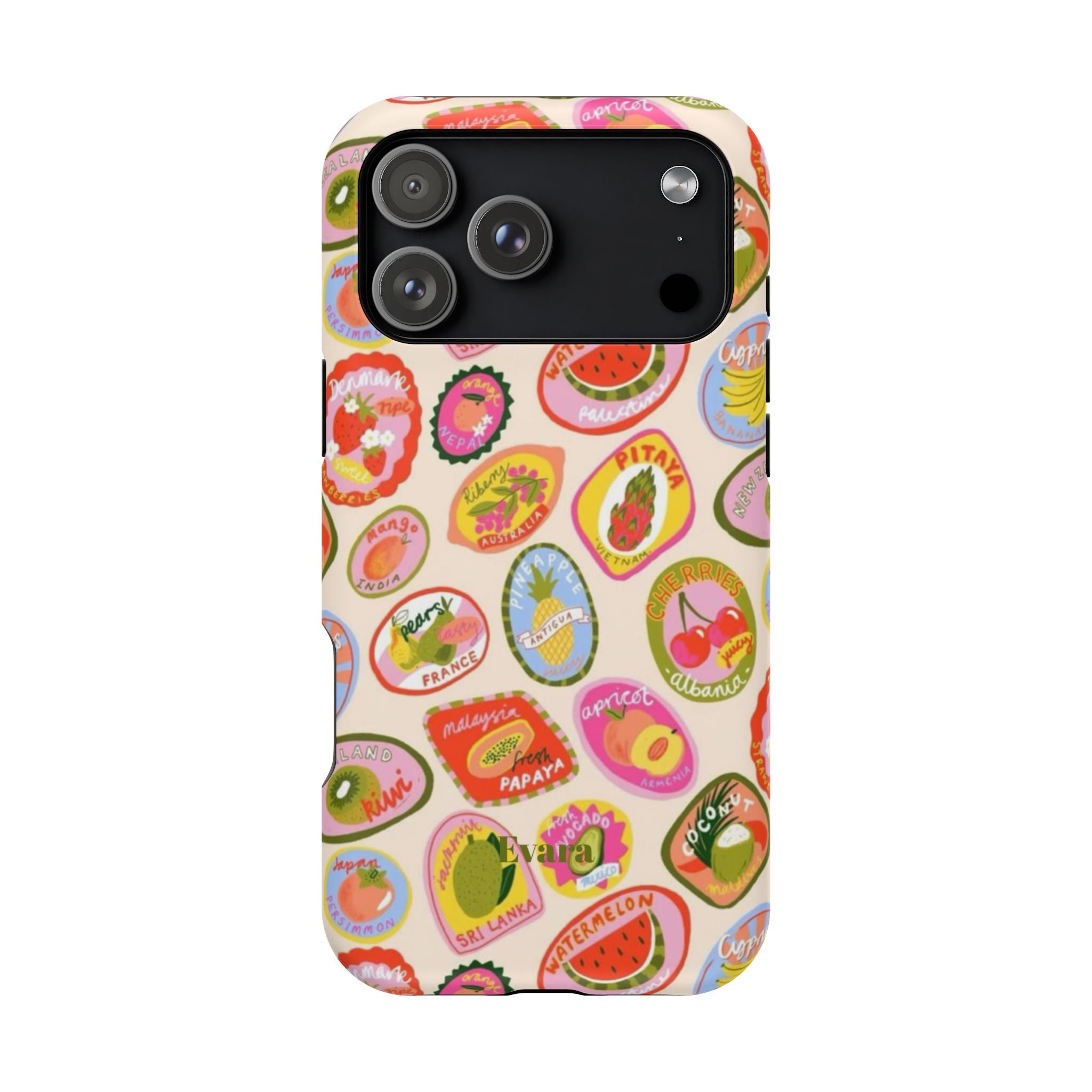Fruit Sticker Phone Case- Magsafe