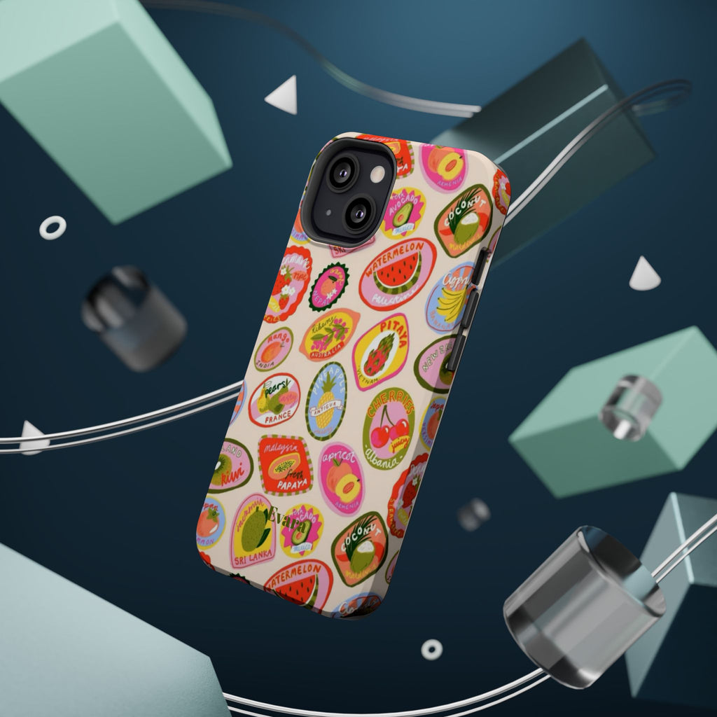 Fruit Sticker Phone Case- Magsafe